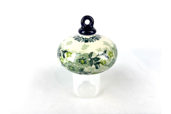 188  Bunzlau Kerstbal rond plat 2322 Kerst